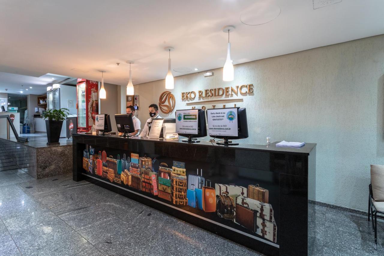 Eko Residence Hotel - Proximo A Santa Casa E Auditorio Araujo Vianna بورتو أليغري المظهر الخارجي الصورة