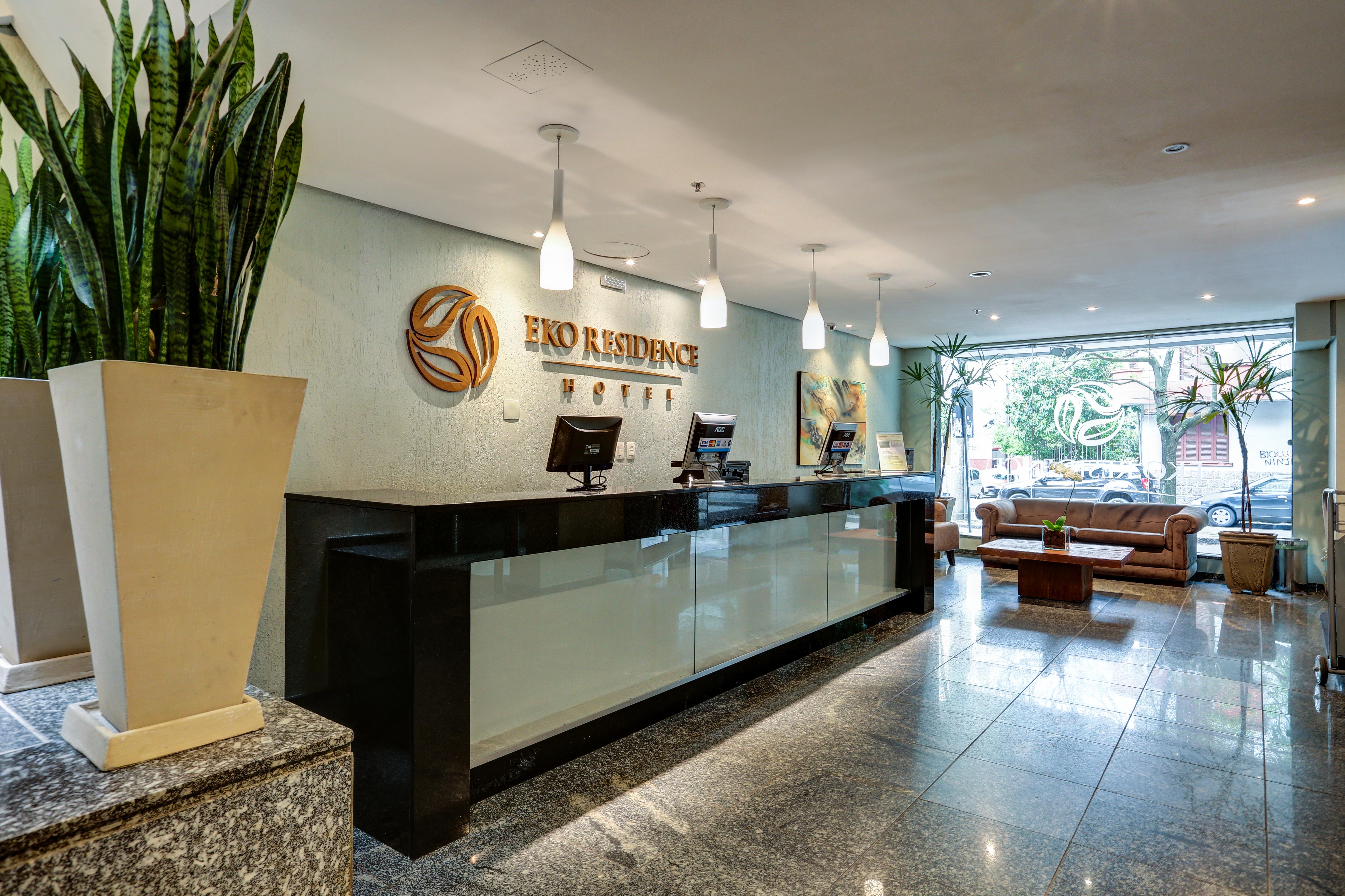 Eko Residence Hotel - Proximo A Santa Casa E Auditorio Araujo Vianna بورتو أليغري المظهر الخارجي الصورة